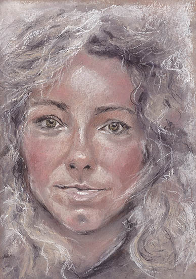 Елена #2Сухая пастель. 2025